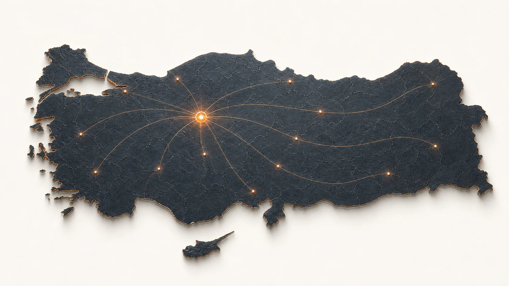 Ankara merkezli Türkiye geneli gayrimenkul danışmanlığı hizmet ağı haritası