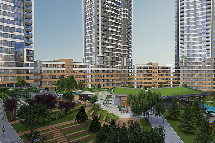 Akadia İncek Gölbaşı / Ankara proje görünümü
