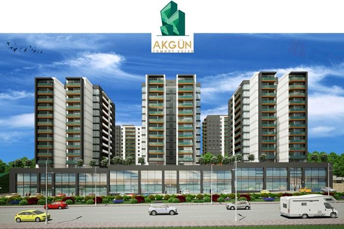 Akgün Zümrüt Evler Altındağ / Ankara proje görünümü