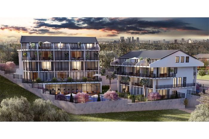 Alfresco Evleri Çukurova / Adana proje görünümü