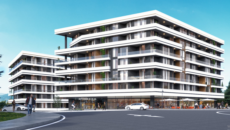 Alpiş Viale House Nilüfer / Bursa proje görünümü 1