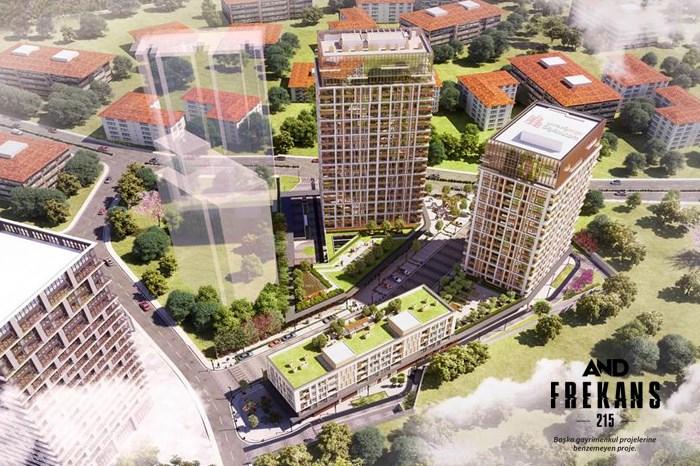 AND Frekans 215 Kartal / İstanbul proje görünümü 1