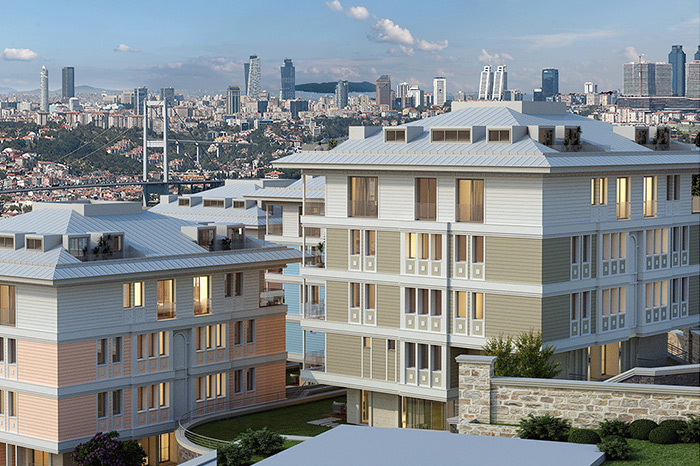 Antteras Nev Beylerbeyi Mah. / Üsküdar / İstanbul proje görünümü 1