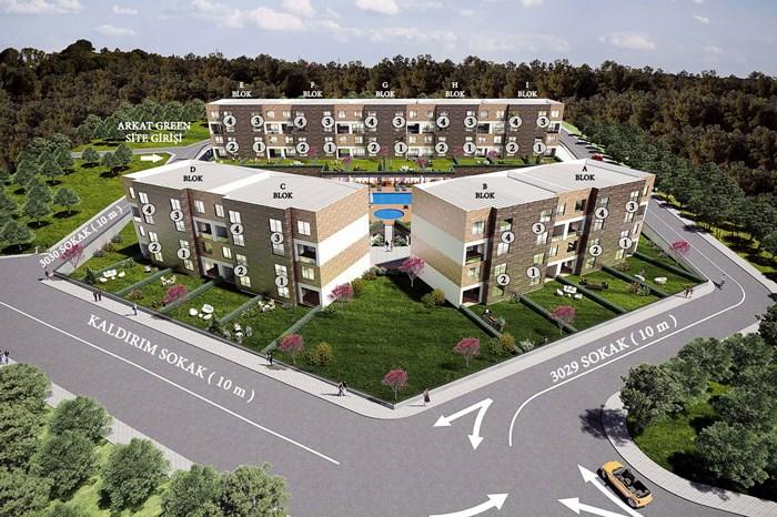 Arkat Green Mudanya / Bursa proje görünümü 1