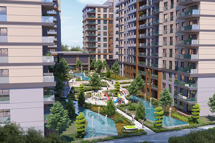 Avrupa Konutları Atakent 5 Küçükçekmece / İstanbul proje görünümü