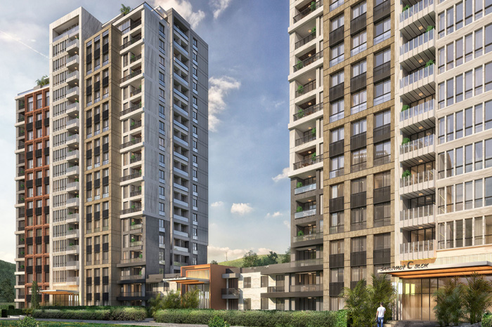 Avrupa Konutları Saklıvadi Sarıyer / İstanbul proje görünümü 1
