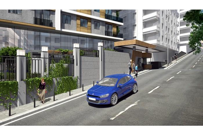 Aze Tower Ümraniye / İstanbul proje görünümü 1