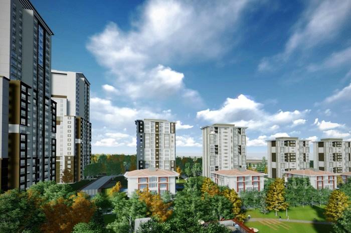Bahçekent Emlak Konutları Dükkanları Başakşehir / İstanbul proje görünümü 1