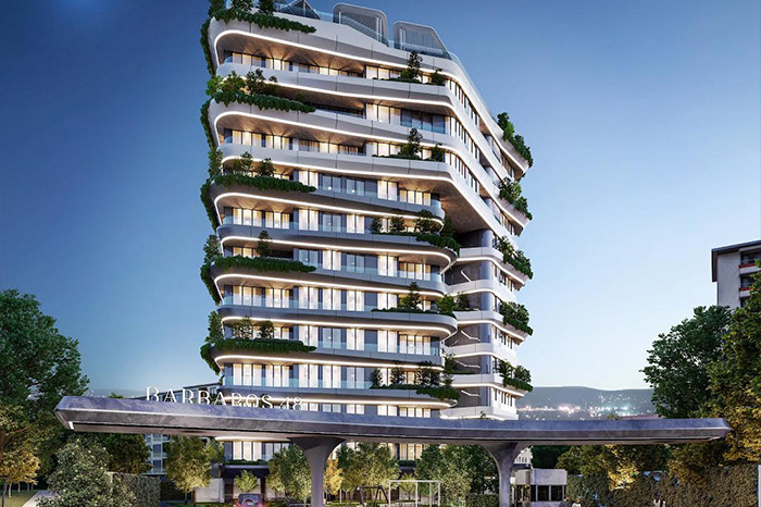 Barbaros 48 Beşiktaş / İstanbul proje görünümü 1