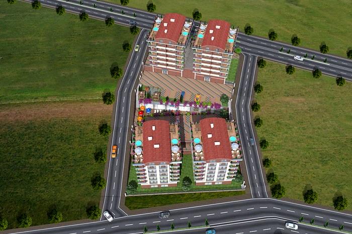 Begonvil Park Evleri Osmangazi / Bursa proje görünümü 1