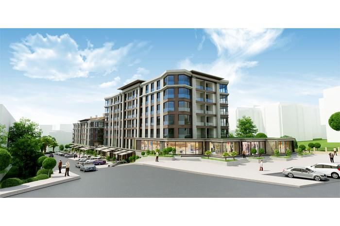 Beyaz Rezidans Bezci Gaziosmanpaşa / İstanbul proje görünümü 1