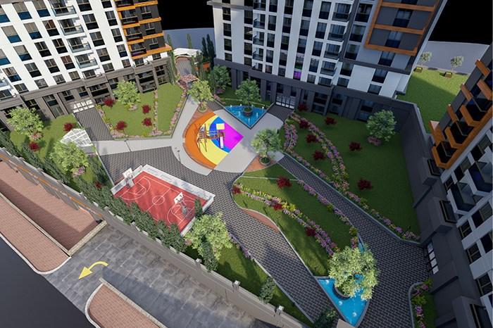 Birlik Parkada Bayrampaşa / İstanbul proje görünümü 1
