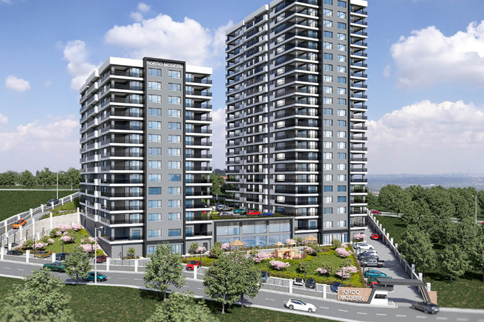 Bordo Modern Çankaya / Ankara proje görünümü 1