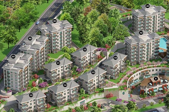 Boutique Panorama Başakşehir / İstanbul proje görünümü