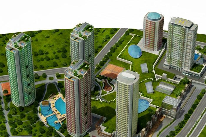 Brandium Ataşehir Ataşehir / İstanbul proje görünümü 1