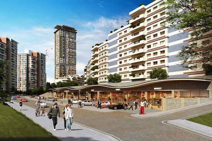 Bulvar İstanbul Cadde Başakşehir / İstanbul proje görünümü 1