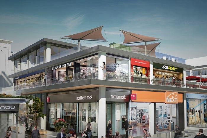 Cadde 24 Dükkanlar Küçükçekmece / İstanbul proje görünümü