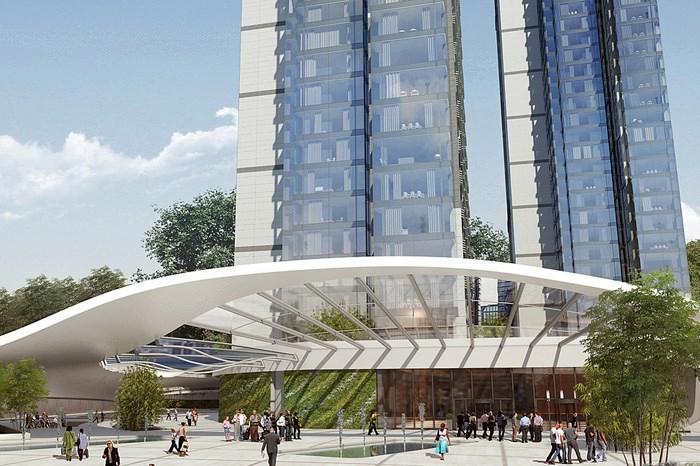 Çiftçi Towers Zincirlikuyu / İstanbul proje görünümü 1