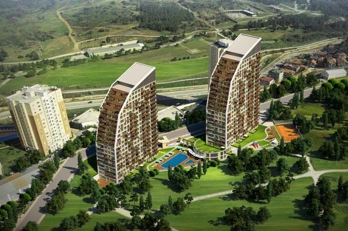 Çukurova Balkon Kartal / İstanbul proje görünümü 1