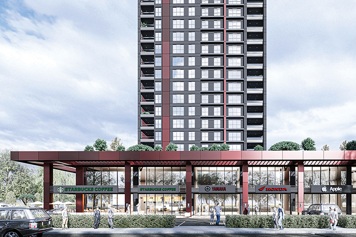 Doğan Tower Keçiören / Ankara proje görünümü