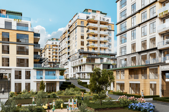 Ebruli Kayaşehir Başakşehir / İstanbul proje görünümü 1