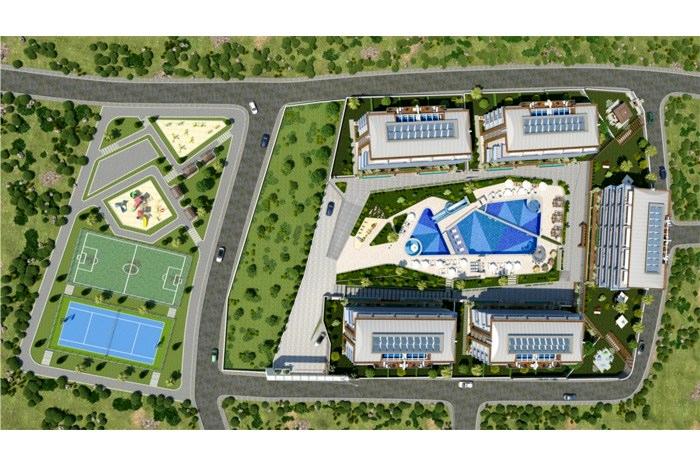 Eco Marine Alanya / Antalya proje görünümü
