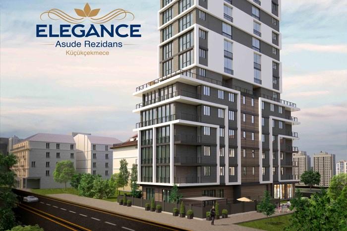 Elegance Asude Rezidans Küçükçekmece / İstanbul proje görünümü 1
