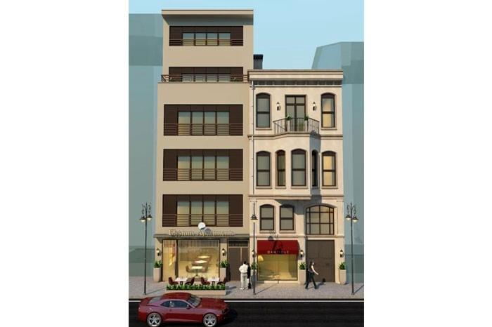 Elysium Apartmenst Ortaköy Beşiktaş / İstanbul proje görünümü 1