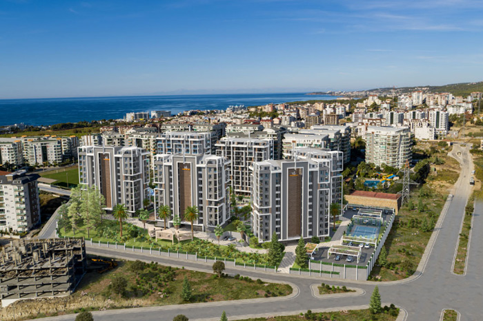 Emerald Grand Deluxe Alanya / Antalya proje görünümü