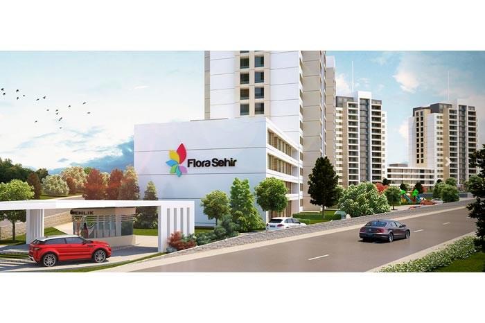Flora Şehir Selçuklu / Konya proje görünümü 1