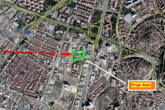 Fora İnşaat Ankara Altındağ / Ankara proje görünümü