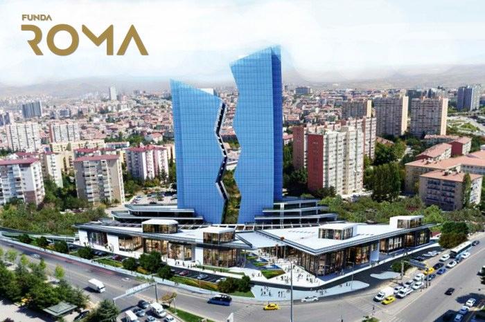 Fundaroma Çankaya / Ankara proje görünümü 1