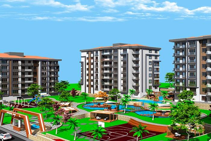 Gardenpark Evleri Merkez / Çanakkale proje görünümü 1