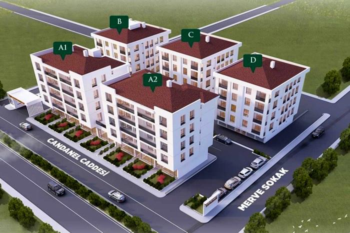 Genç Osman Konakları Odunpazarı / Eskişehir proje görünümü 1