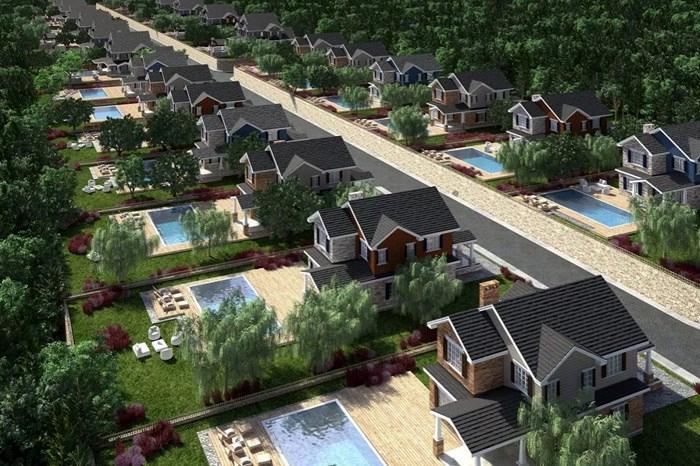 Göl Konakları Karaağaç Büyükçekmece / İstanbul proje görünümü 1
