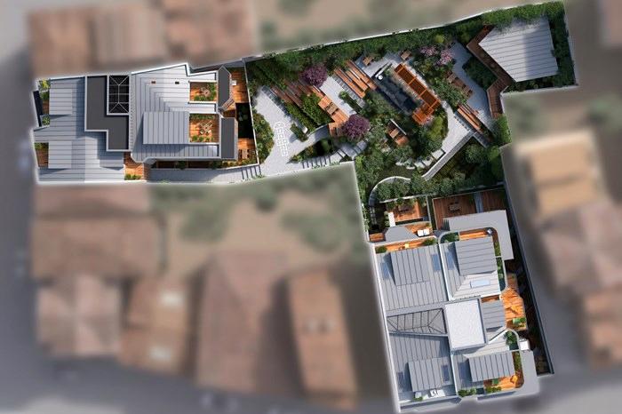 Hacımimi Gardens Beyoğlu / İstanbul proje görünümü 1