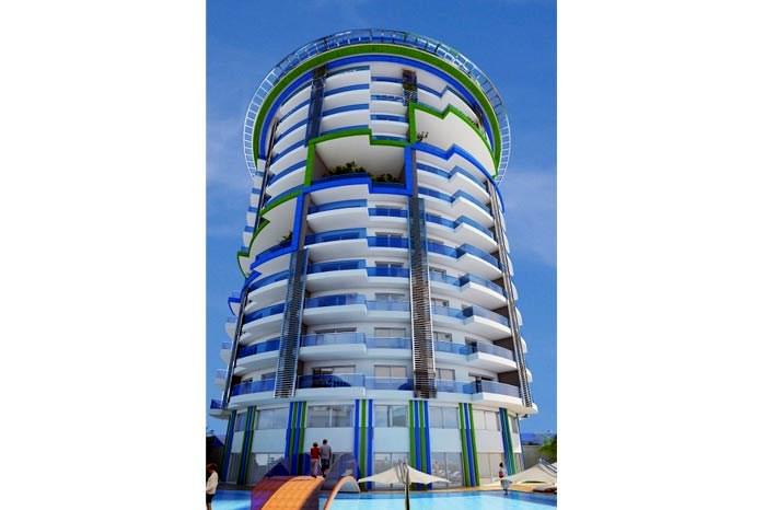 Hak Residence Garden Alanya / Antalya proje görünümü