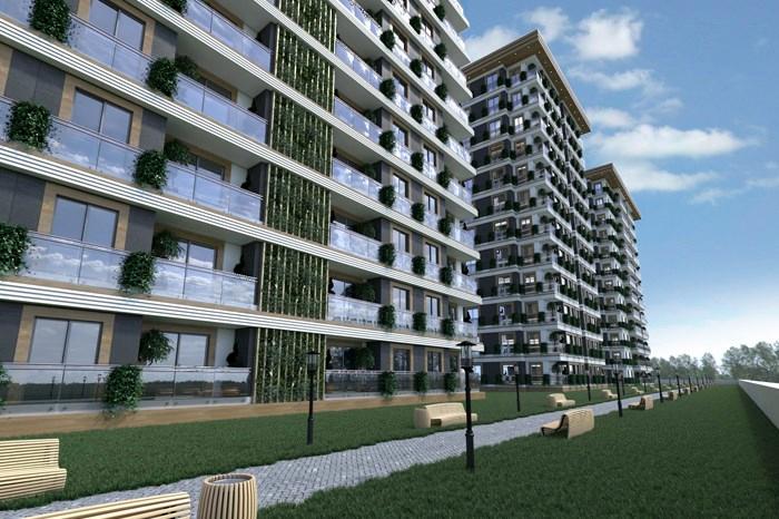 Hava Kent Eyüpsultan / İstanbul proje görünümü
