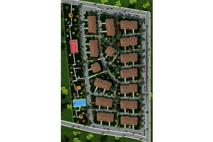 Hazalkent Milas / Muğla proje görünümü 1