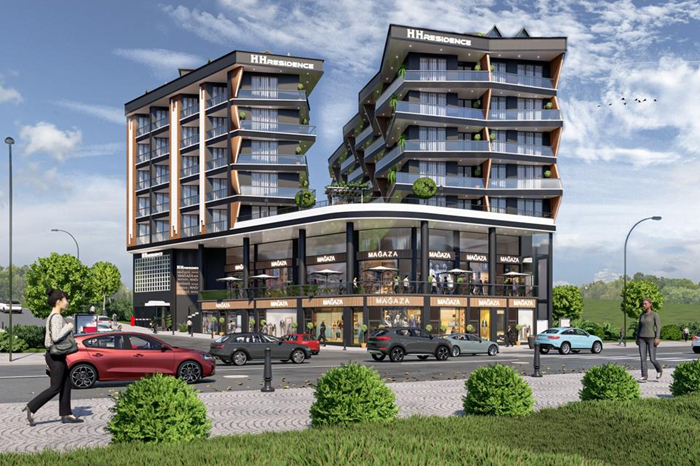 HH Residence Arnavutköy / İstanbul proje görünümü 1