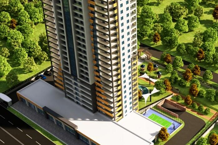 Hüma Kule Keçiören / Ankara proje görünümü