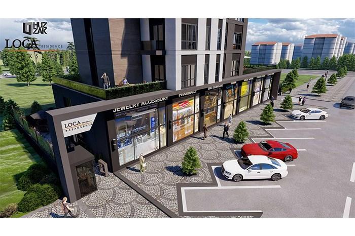 Huzzak Loca Rezidans Başakşehir / İstanbul proje görünümü 1