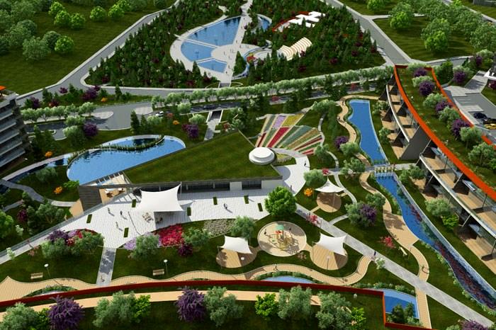 İncek Prestij Gölbaşı / Ankara proje görünümü