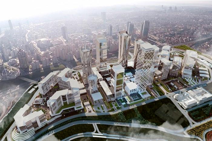 İstanbul Uluslararası Finans Merkezi A Blok Ataşehir / İstanbul proje görünümü 1
