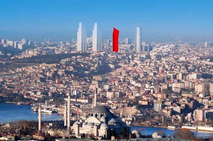 iTower Bomonti Bomonti / Şişli / İstanbul proje görünümü 1