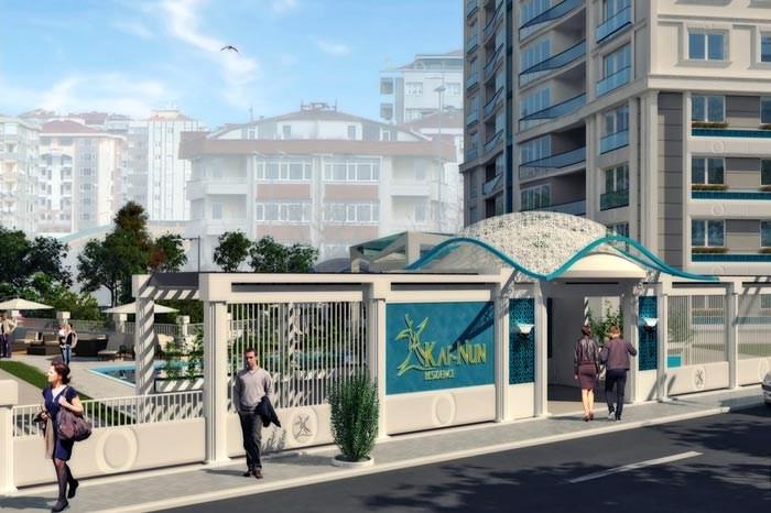 Kaf-Nun Residence Kartal / İstanbul proje görünümü 1