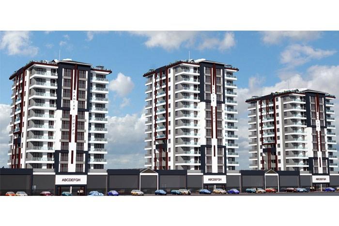 Kantar Towers Tosya / Kastamonu proje görünümü