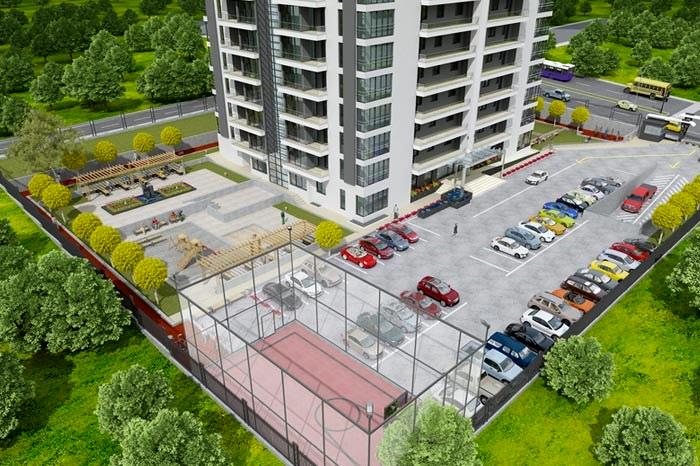 Karat Rezidans Yenimahalle / Ankara proje görünümü