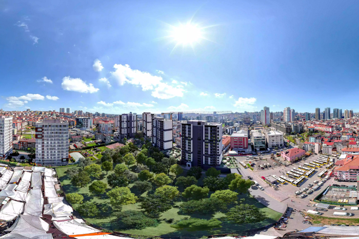 Karmar Sakura Bağcılar / İstanbul proje görünümü 1