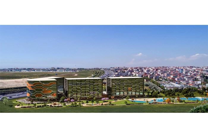 Keleş Center Airport Küçükçekmece / İstanbul proje görünümü 1